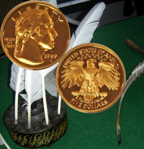 George Washington Gold Five-Dollar Coin