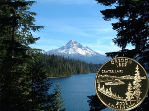 Oregon State Quarter Coin