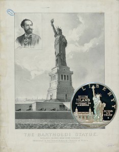 Statue of Liberty Commemorative Silver Dollar Coin