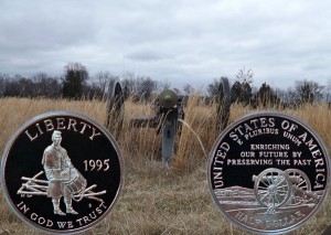 Civil War Battlefield Commemorative Half Dollar Coin