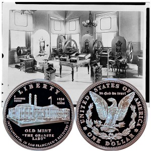 San Francisco Old Mint Commemorative Silver Dollar Coin