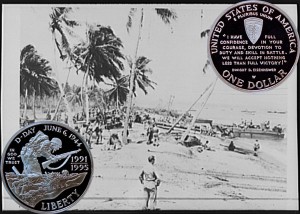 World War II Commemorative Silver Dollar Coin