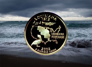 Louisiana State Quarter Coin