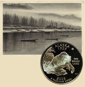 Alaska State Quarter Coin