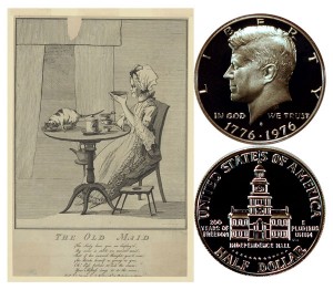 Bicentennial Half Dollar Coin