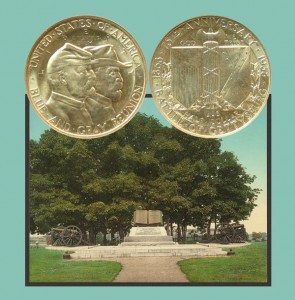 Battle of Gettysburg Commemorative Silver Half Dollar Coin
