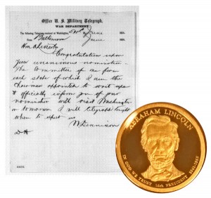 Abraham Lincoln Presidential One Dollar Coin