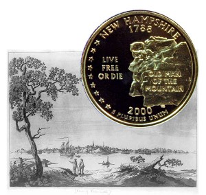 New Hampshire State Quarter Coin