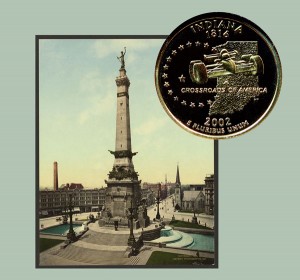 Indiana State Quarter Coin