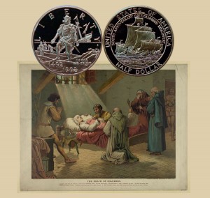 Columbus Commemorative Half Dollar Coin