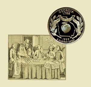 Georgia State Quarter Coin