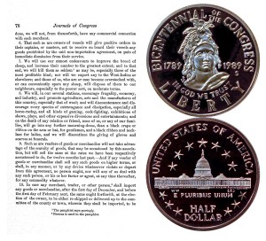 Congress Commemorative Half Dollar Coin