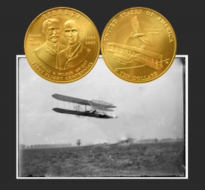 First Flight Commemorative Gold Five-Dollar Coin
