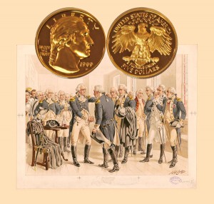 George Washington Commemorative Gold Five-Dollar Coin