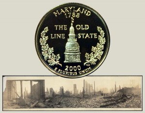 Maryland State Quarter Coin