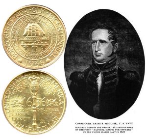 Norfolk Commemorative Silver Half Dollar Coin