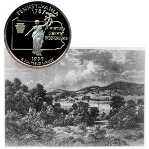 Pennsylvania State Quarter Coin