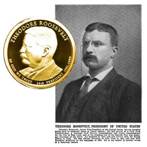Theodore Roosevelt Presidential Dollar Coin