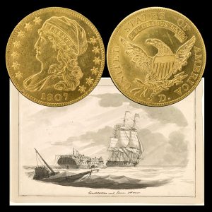 Draped Bust Gold Five-Dollar Coin