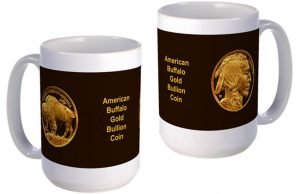 American Buffalo Gold Bullion large mug