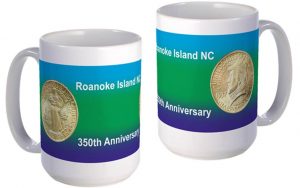 Roanoke Island large mug