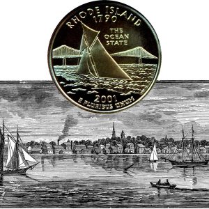 Rhode Island State Quarter Coin