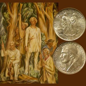Daniel Boone Commemorative Silver Half Dollar Coin