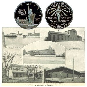 Statue of Liberty Commemorative Silver Dollar Coin