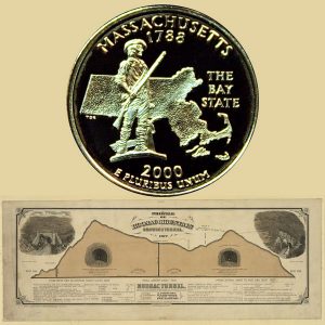 Massachusetts State Quarter Coin