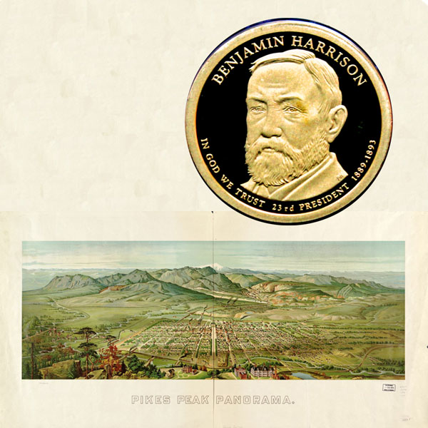 Benjamin Harrison Presidential Dollar Coin