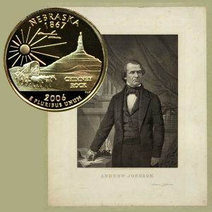 Nebraska State Quarter Coin