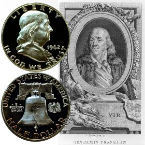 Franklin Silver Half Dollar Coin