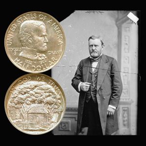 Grant Commemorative Silver Half Dollar Coin