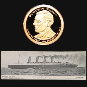 Woodrow Wilson Presidential One Dollar Coin