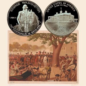 George Washington Commemorative Silver Half Dollar Coin