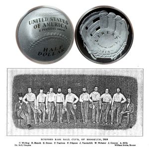 Baseball Commemorative Half Dollar Coin