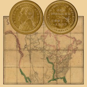 Louisiana Purchase Commemorative Gold One Dollar Coin