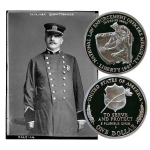 National Law Enforcement Commemorative Silver Dollar Coin