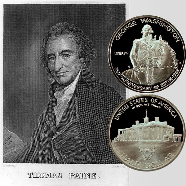 Washington Commemorative Silver Half Dollar Coin