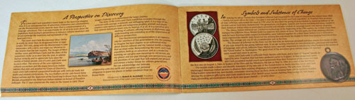 Lewis and Clark Coin and Currency Set Expedition Booklet pages 2 and 3