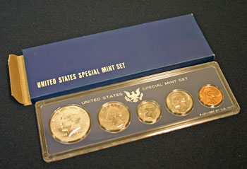 1966 Special Mint Set open