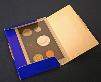 1968 Proof Set box and contents