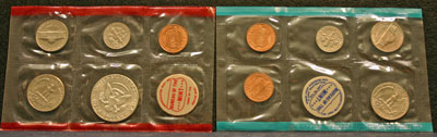1969 Mint Set reverse