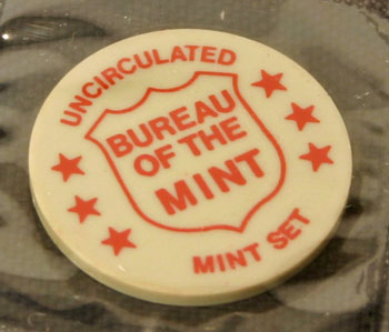 1971 Mint Set token