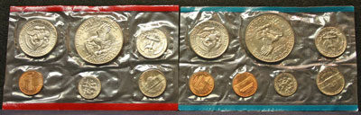 1974 Mint Set reverse