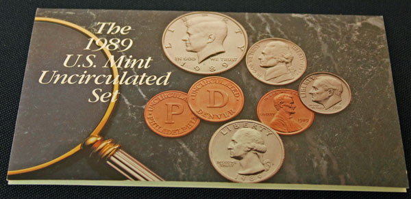 1989 Mint Set front of insert large view