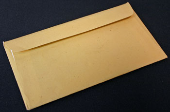 1990 Mint Set back of envelope
