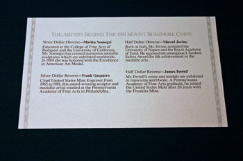 1991 Prestige Set certificate designers