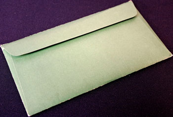 1993 Mint Set back of envelope