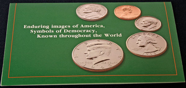 1993 Mint Set front of insert large view